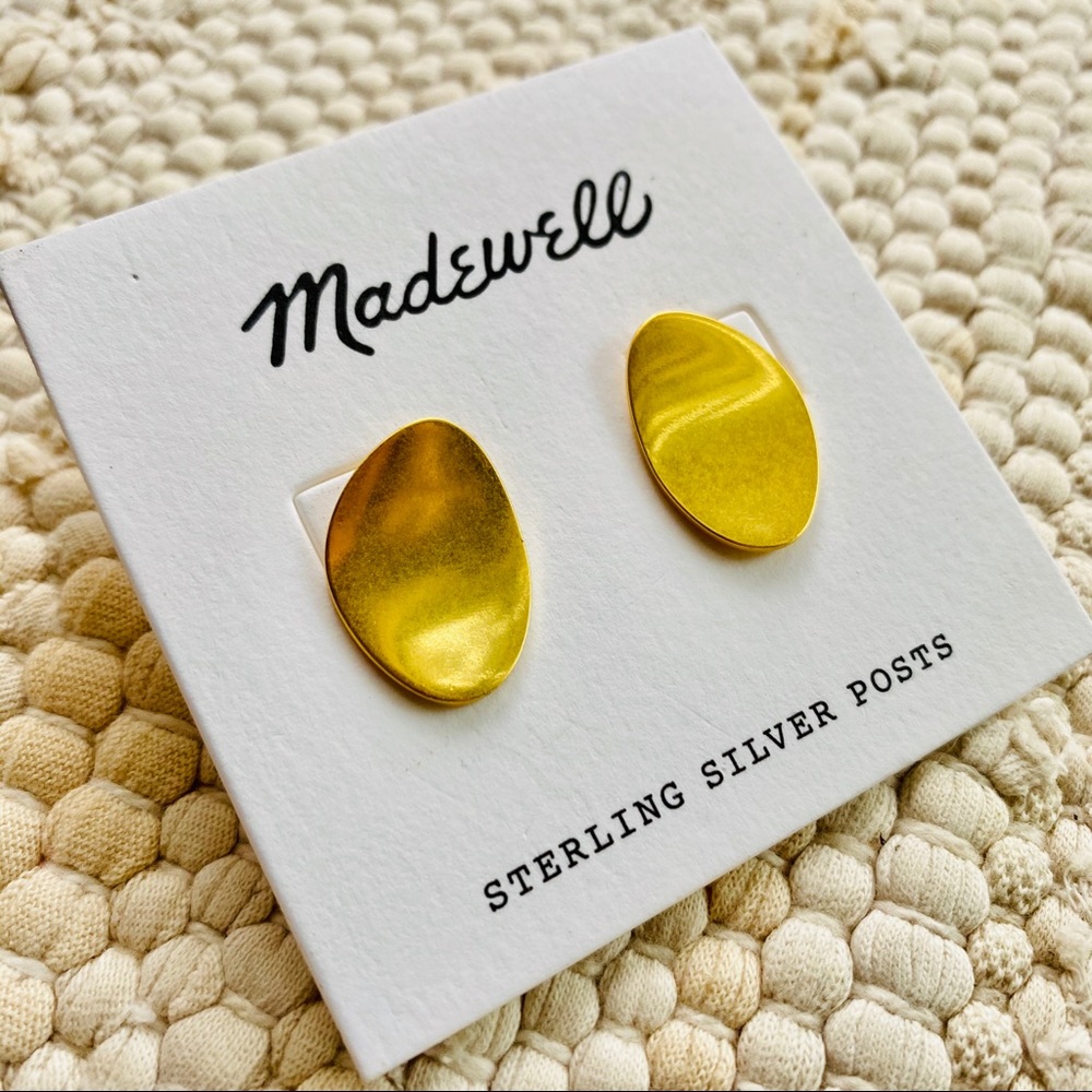 Madewell petalwing post earrings - Picture 4 of 5